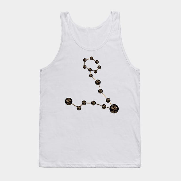 zodiac pisces constellation Tank Top by INDONESIA68